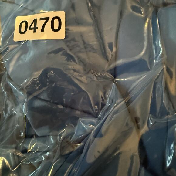 Do and Be Strapless Dress Satin Blue Asymmetrical Hem Elegant Cocktail Size M - Picture 8 of 8